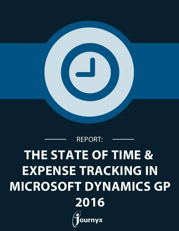 State of Time and Expense Tracking for Dynamics GP