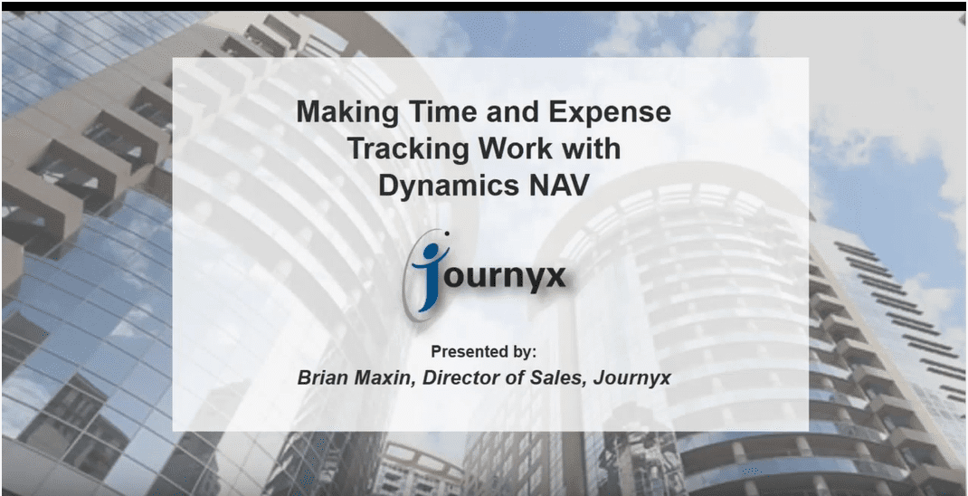 Making time and expense tracking work with dynamics nav graphic