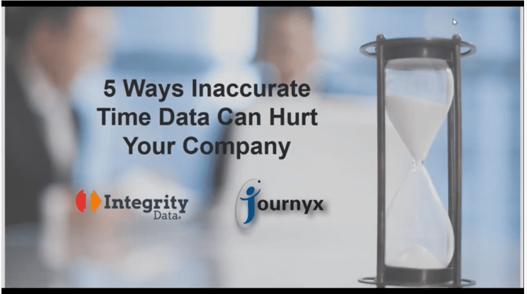 5 ways inaccurate time data can hurt your company graphic