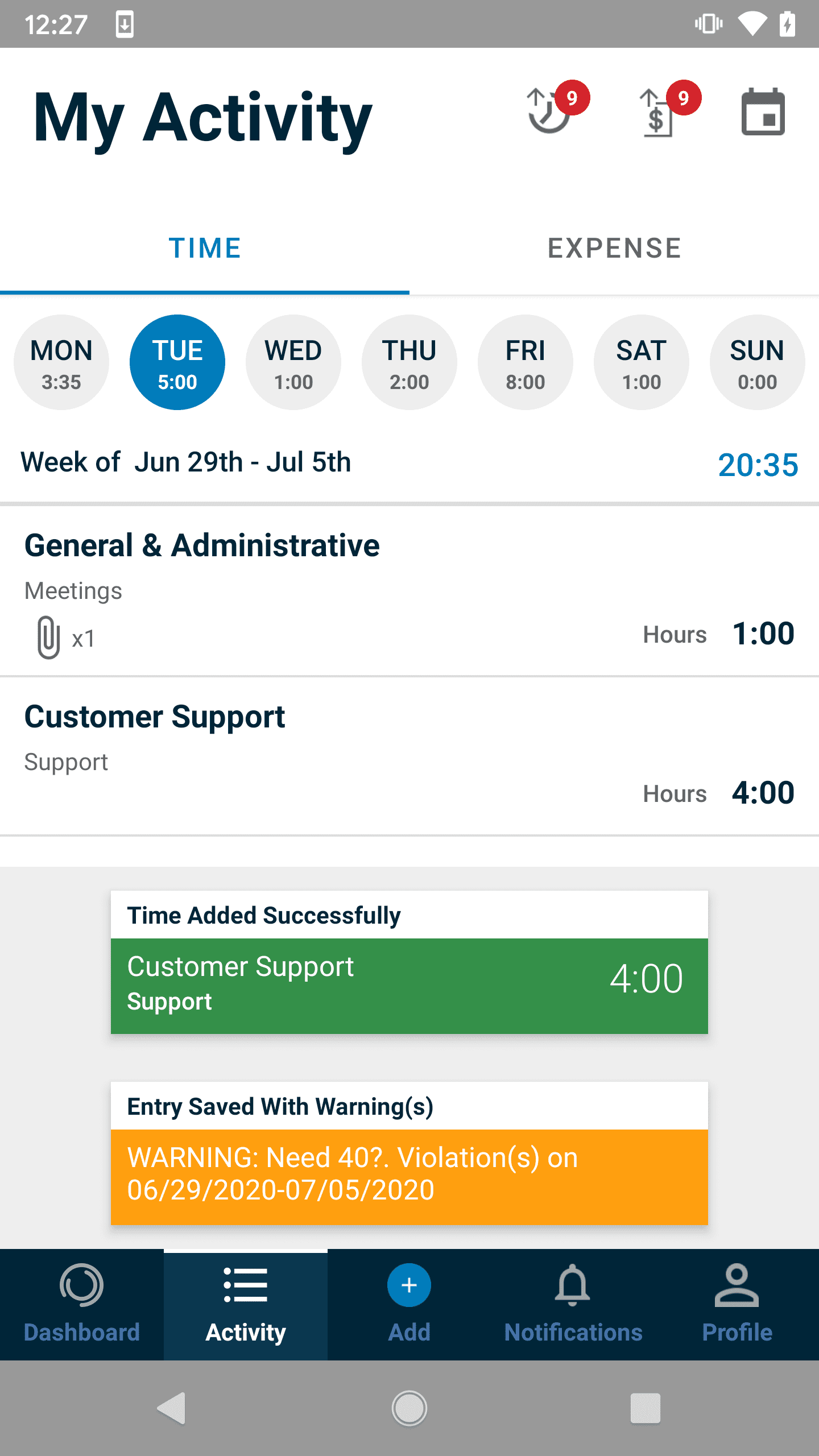 journyx-mobile-time-entry-data-validation