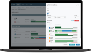 Journyx cloud resource management software screenshot