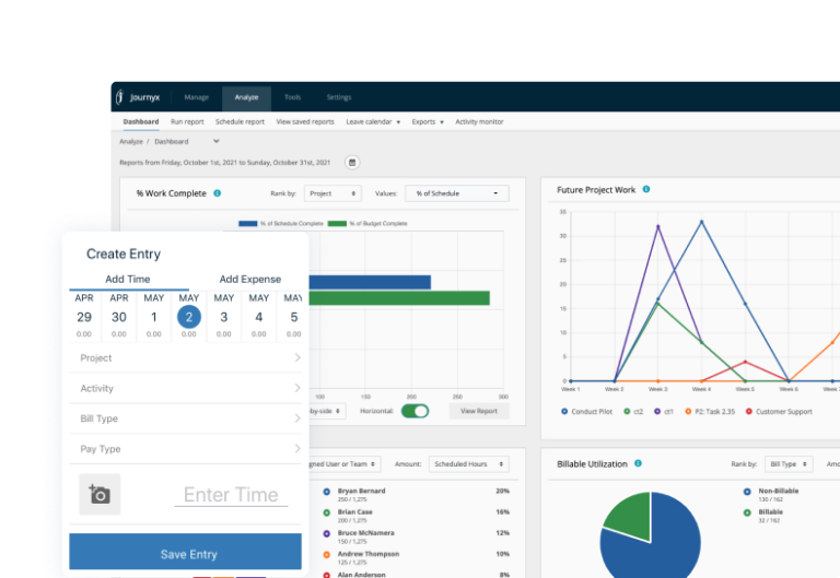 Employee Time Tracking for Projects, Accounting & Payroll | Journyx