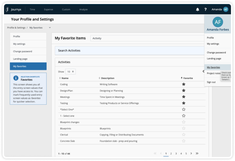 Sage Intacct Time Tracking Software Integration | Journyx