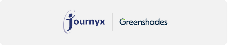 Journyx and Greenshades logos